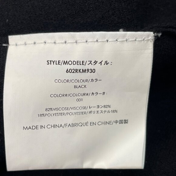 Michael Kors Black Sleeveless Rhinestone Embellished A-Line Dress XL - New - Picture 6 of 8